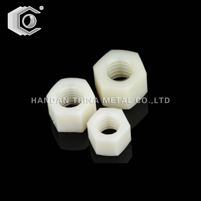 DIN934 Plastik Nylon Hex Kacang