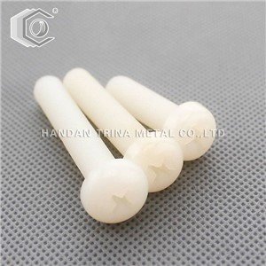 DIN7985 Skru Mesin Nylon Pan Plastik