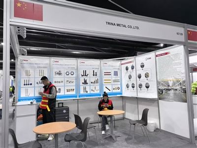 Handan Qina Metal Products Co., Ltd. Pameran Arab Saudi